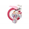 Volare Unicorn Kinderfiets Meisjes 12 inch Wit | Twee Handremmen