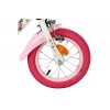 Volare Unicorn Kinderfiets Meisjes 12 inch Wit | Twee Handremmen