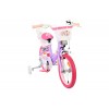 Volare Unicorn Kinderfiets Meisjes 14 inch Paars | Twee Handremmen