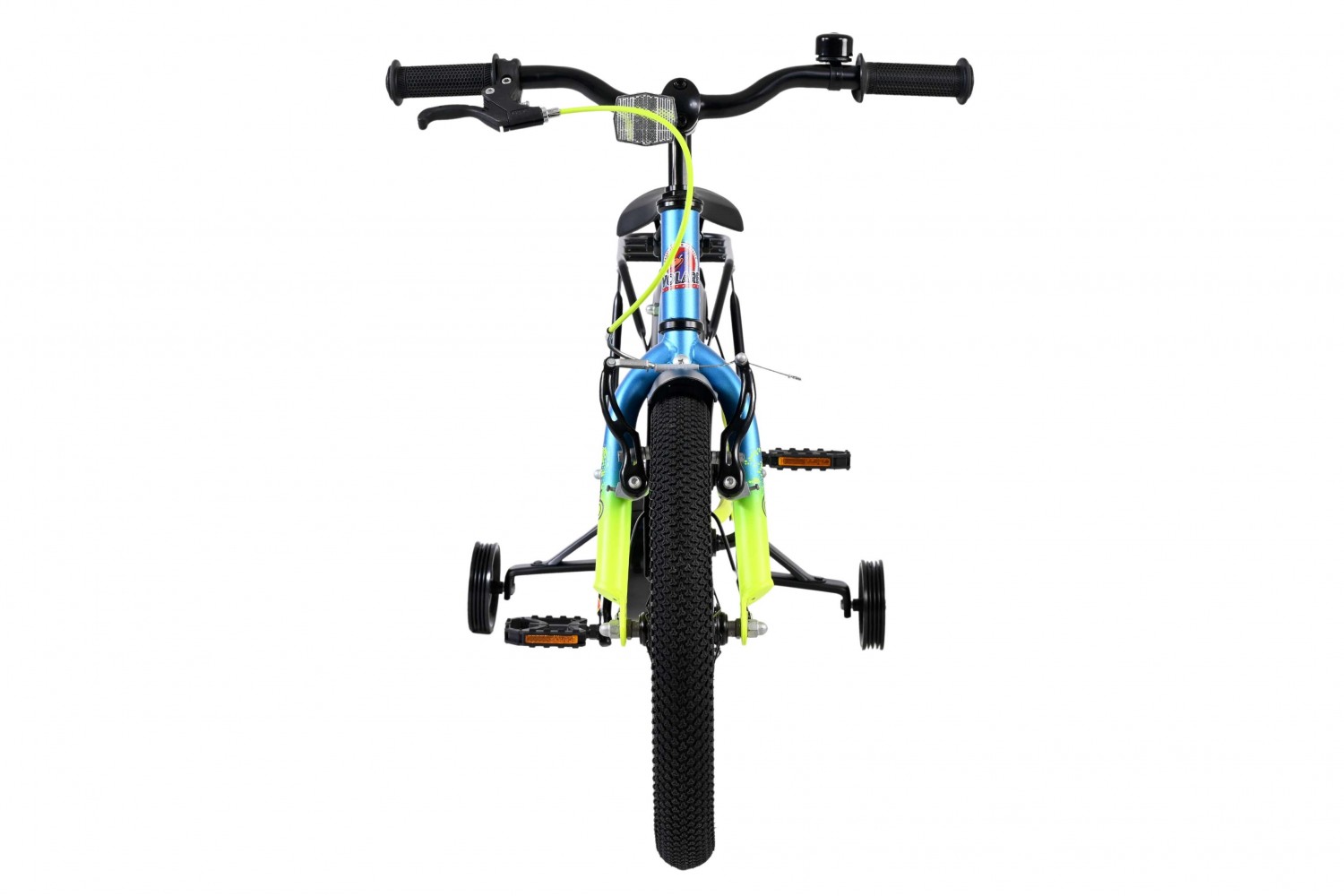 Volare Thombike Kinderfiets Jongens 16 inch Blauw Geel Volare Thombike Kinderfiets Jongens 16 inch Blauw Geel