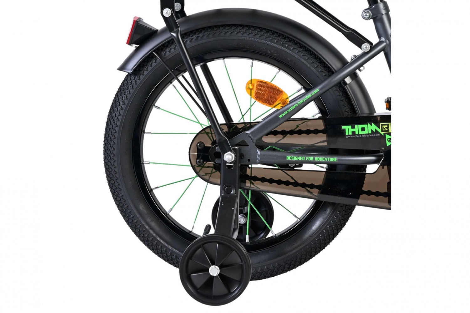 Volare Thombike Kinderfiets Jongens 16 inch Groen Grijs