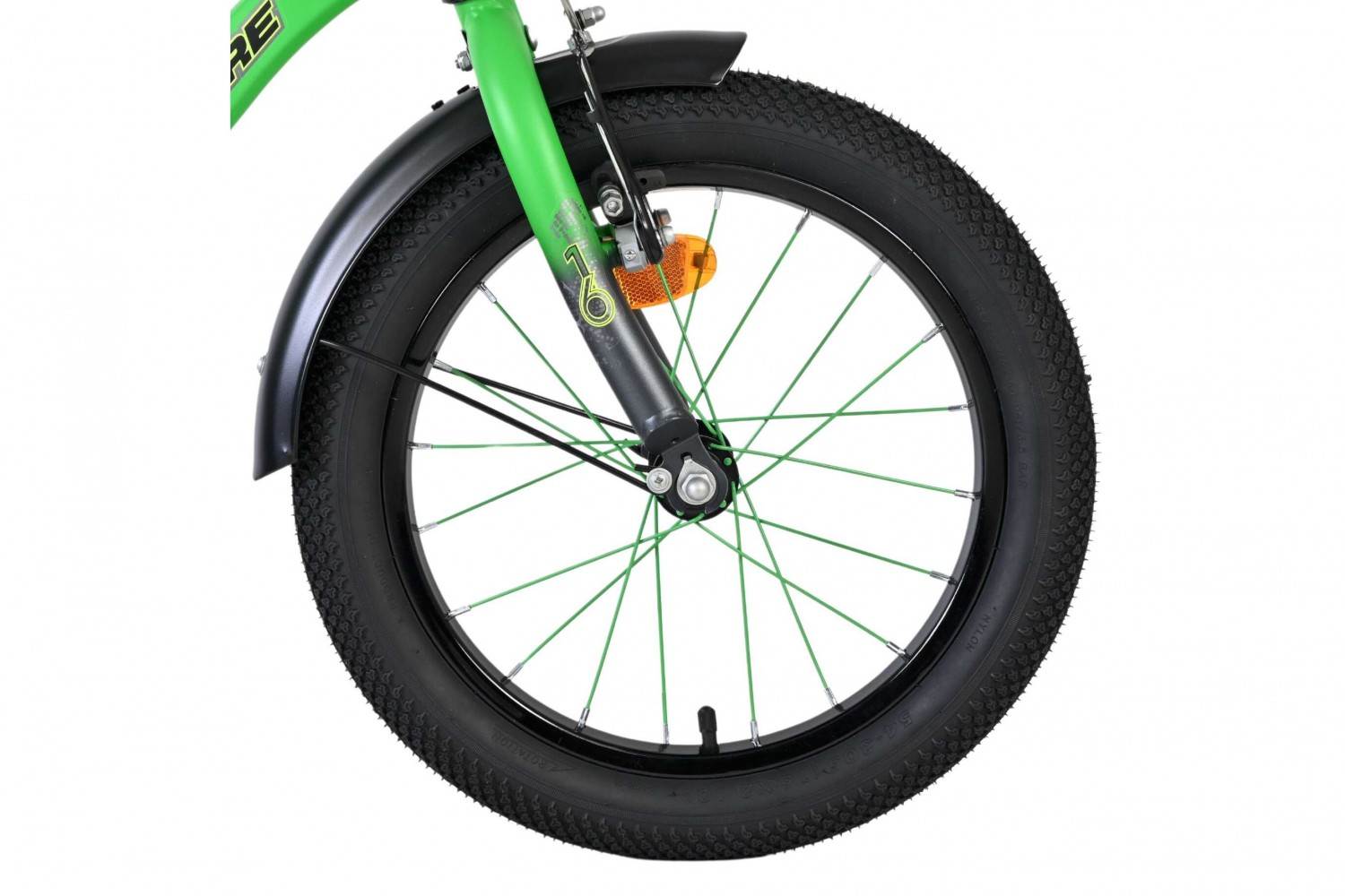 Volare Thombike Kinderfiets Jongens 16 inch Groen Grijs