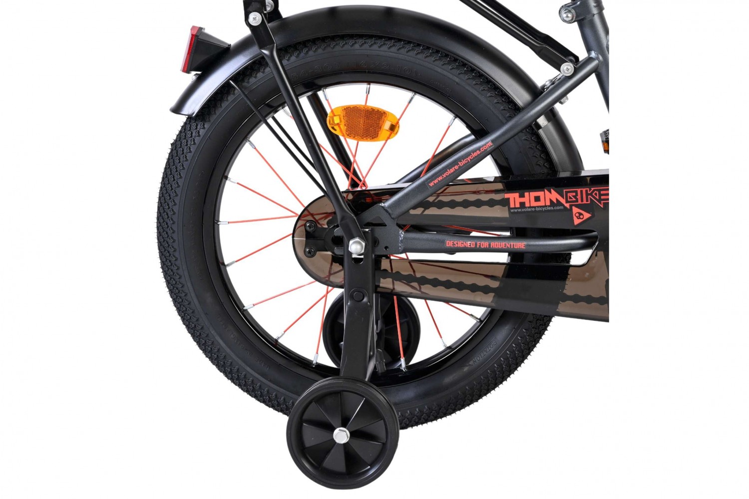 Volare Thombike Kinderfiets Jongens 16 inch Oranje Grijs