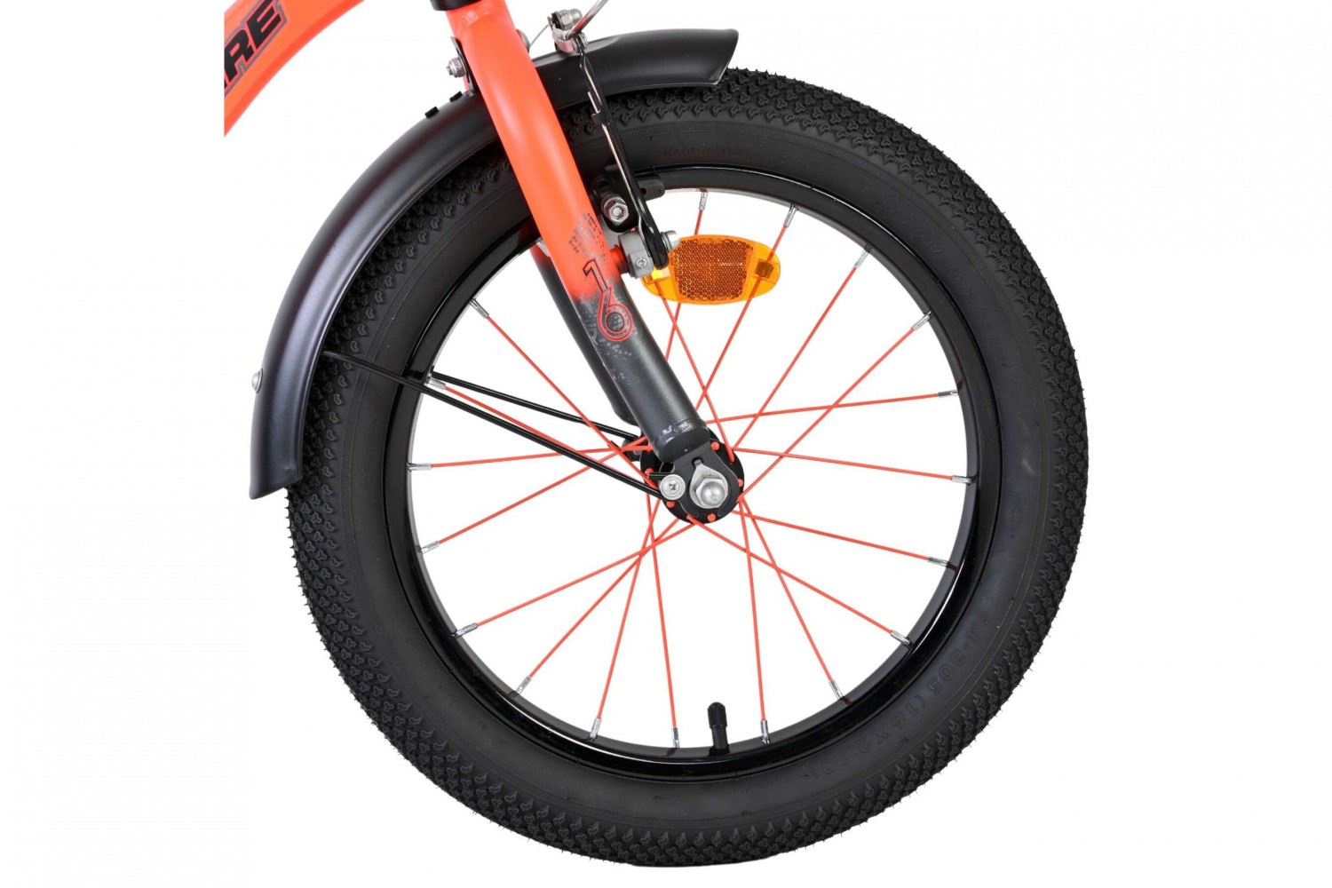 Volare Thombike Kinderfiets Jongens 16 inch Oranje Grijs