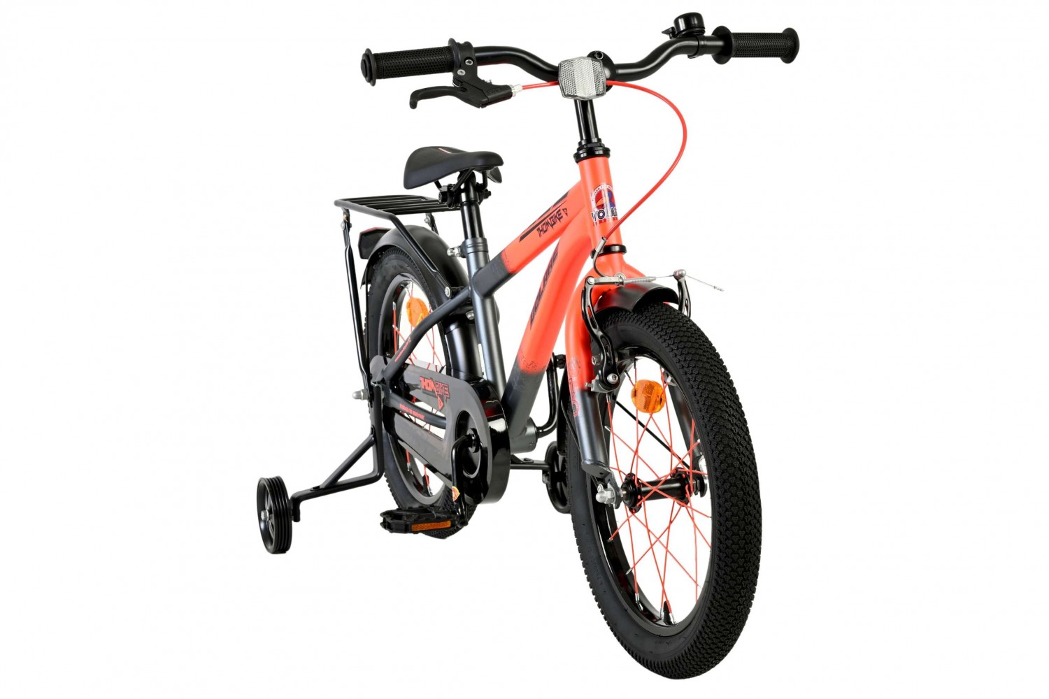 Volare Thombike Kinderfiets Jongens 16 inch Oranje Grijs