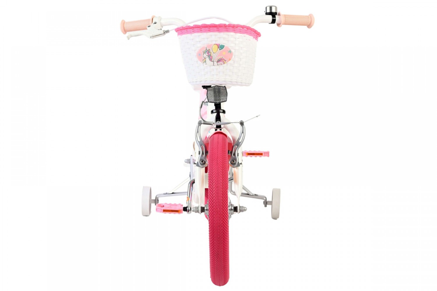 Volare Unicorn Kinderfiets Meisjes 16 inch Wit