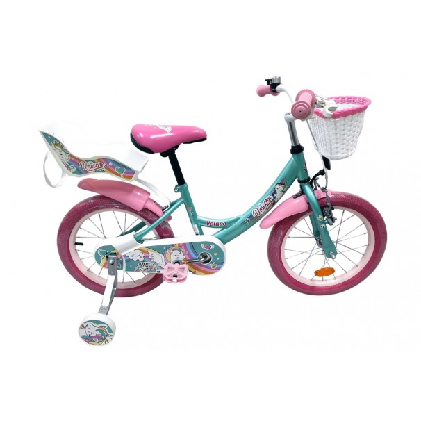 Volare Unicorn Kinderfiets Meisjes 16 inch Groen