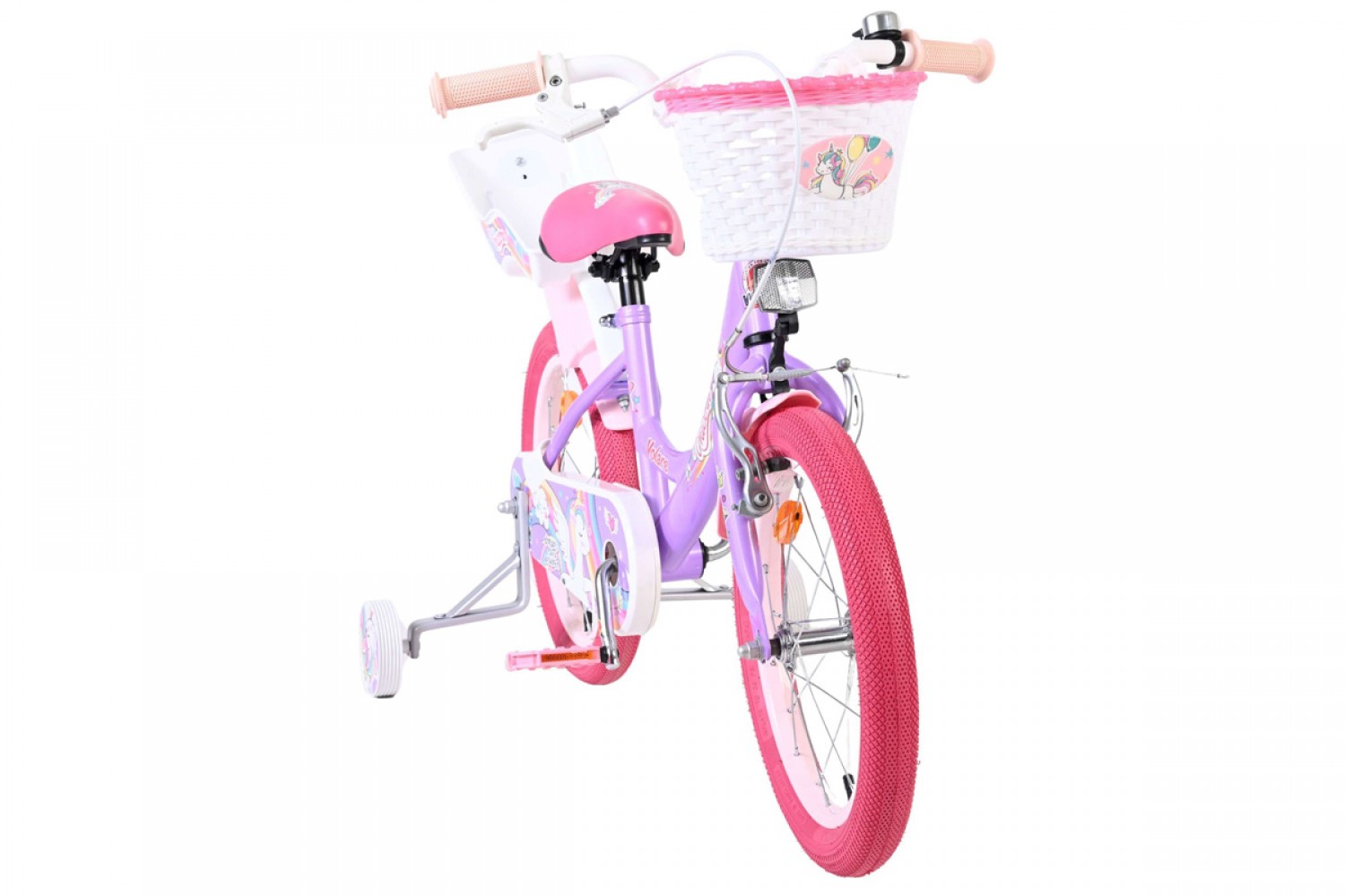 Volare Unicorn Kinderfiets Meisjes 16 inch Paars