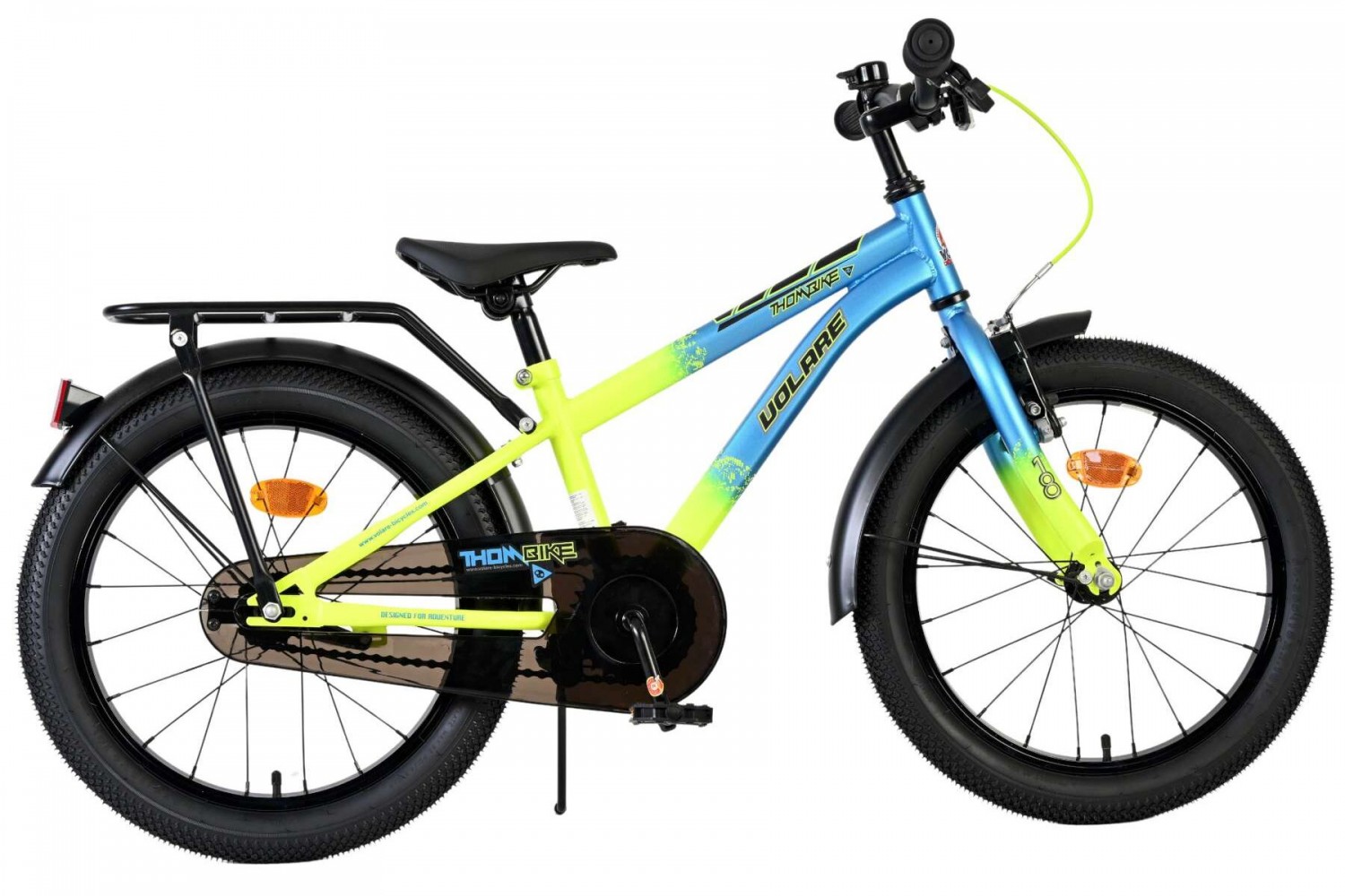 Volare Thombike Kinderfiets Jongens 18 inch Blauw Geel