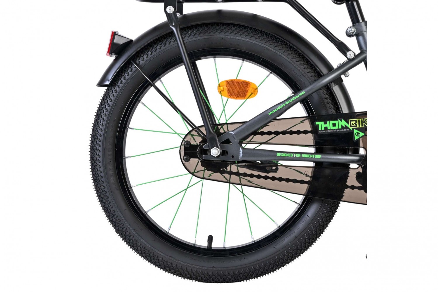 Volare Thombike Kinderfiets Jongens 18 inch Groen Grijs