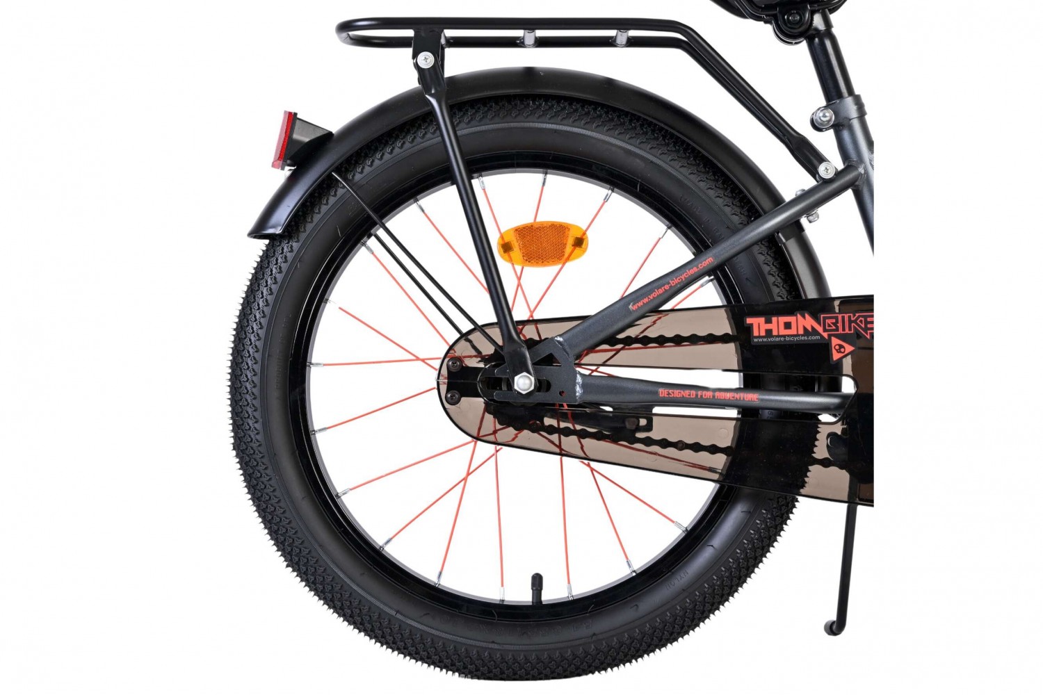 Volare Thombike Kinderfiets Jongens 18 inch Oranje Grijs Volare Thombike Kinderfiets Jongens 18 inch Oranje Grijs