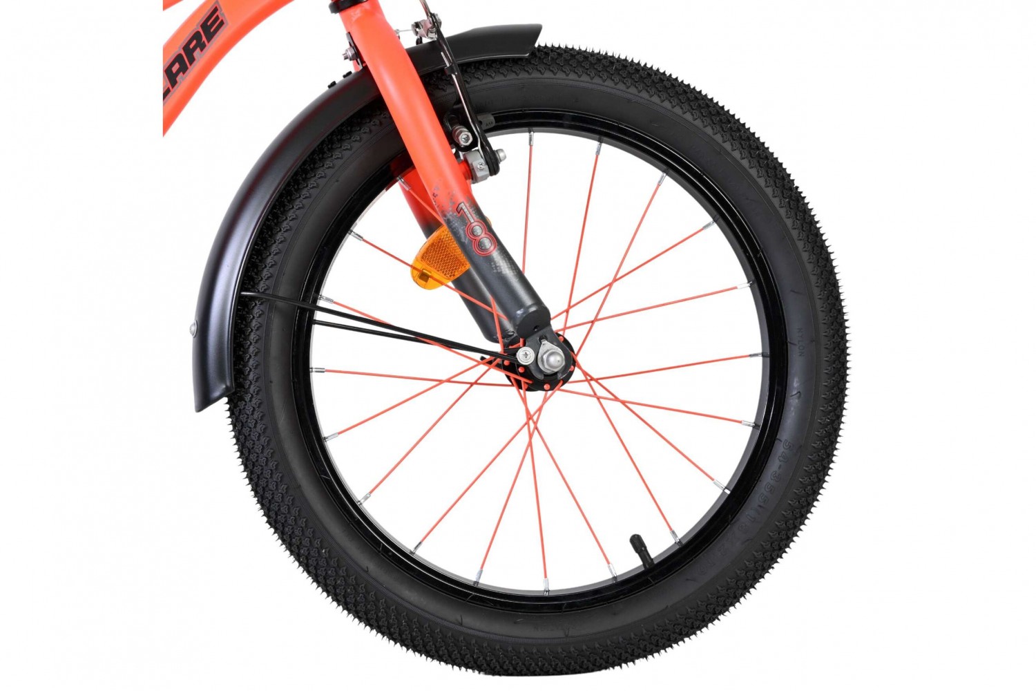Volare Thombike Kinderfiets Jongens 18 inch Oranje Grijs Volare Thombike Kinderfiets Jongens 18 inch Oranje Grijs