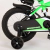 Volare Sportivo Jongensfiets 14 inch Neon Groen Zwart | 2 handremmen