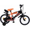 Volare Sportivo Jongensfiets 14 inch Neon Oranje Zwart | 2 handremmen