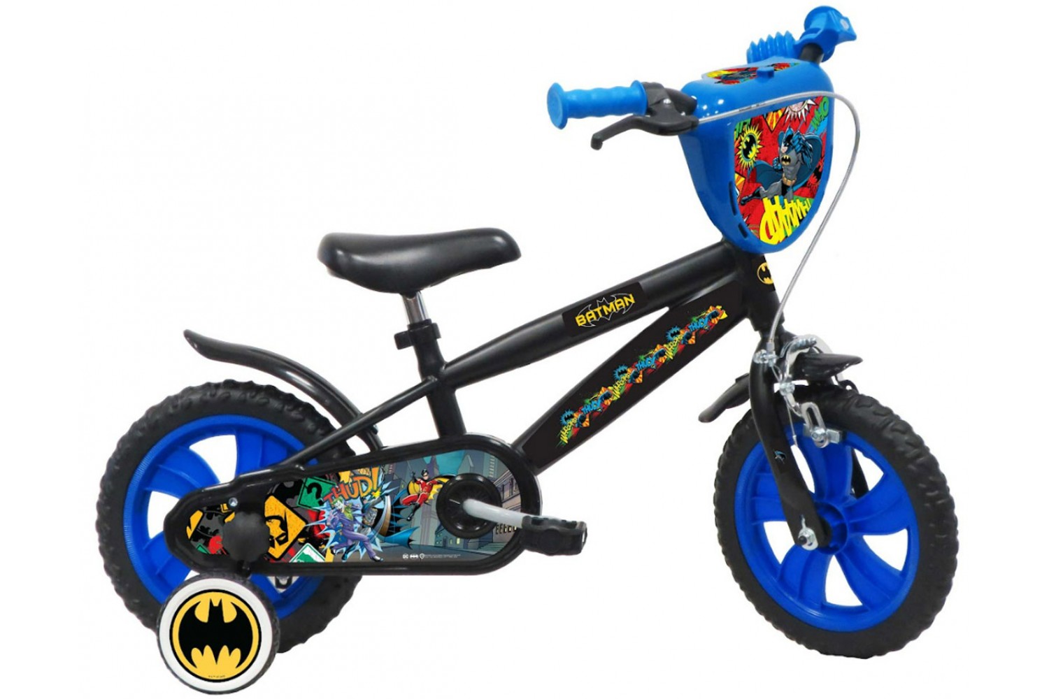 Batman Jongensfiets 12 inch Zwart