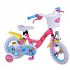 Peppa Pig Kinderfiets Meisjes 12 inch Roze | 2 handremmen