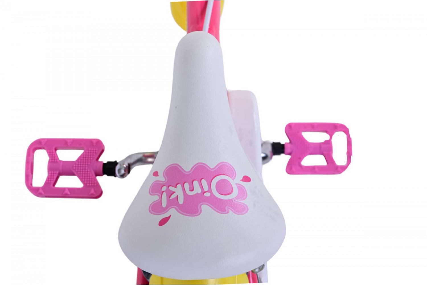 Peppa Pig Kinderfiets Meisjes 12 inch Roze | 2 handremmen