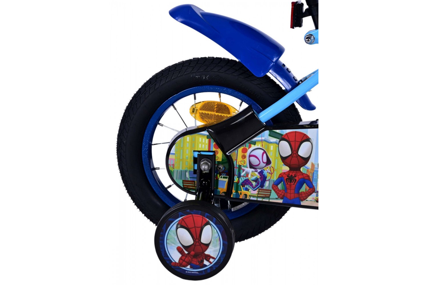 Spidey Kinderfiets Jongens 12 inch Blauw