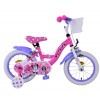 Disney Minnie Kinderfiets Meisjes 14 inch Roze | 2 handremmen