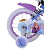 Disney Frozen 2 Kinderfiets Meisjes 14 inch Blauw/Paars | 2 handremmen