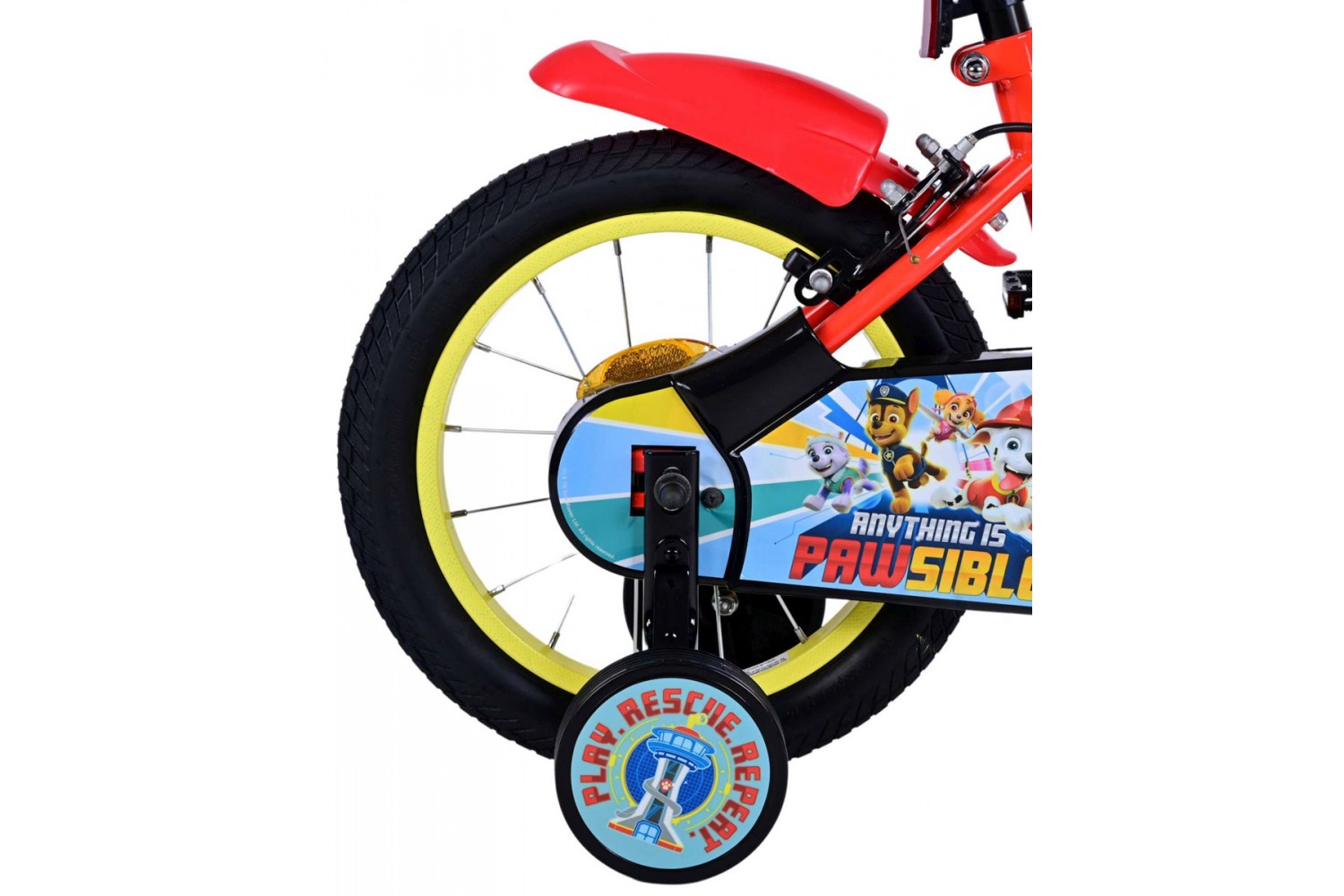 Paw Patrol Kinderfiets Jongens 14 inch | 2 handremmen