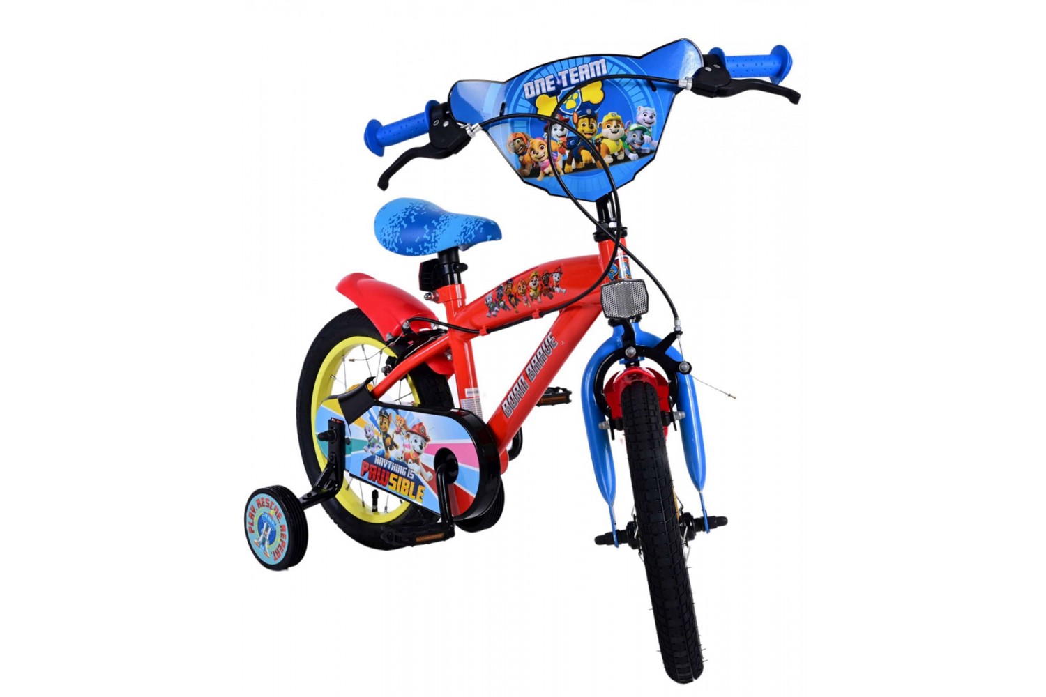 Paw Patrol Kinderfiets Jongens 14 inch | 2 handremmen