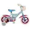 Disney Frozen 2 Meisjesfiets 10 inch Blauw/Paars Doortrapper