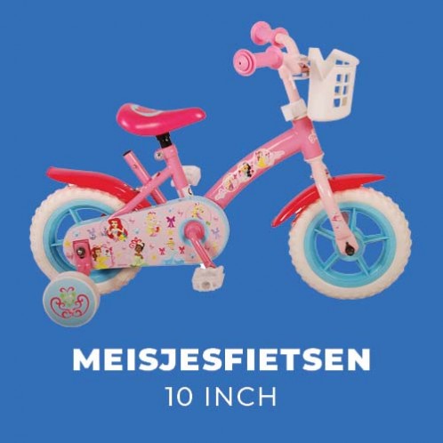 Meisjesfietsen 10 inch