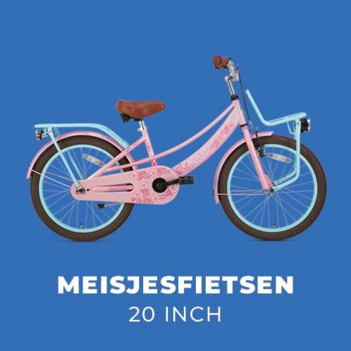 Meisjesfietsen 20 inch