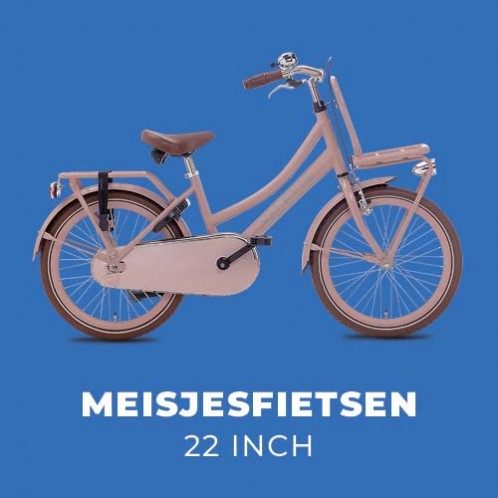 Meisjesfietsen 22 inch