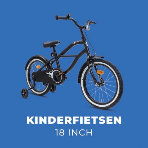 Kinderfietsen 18 inch