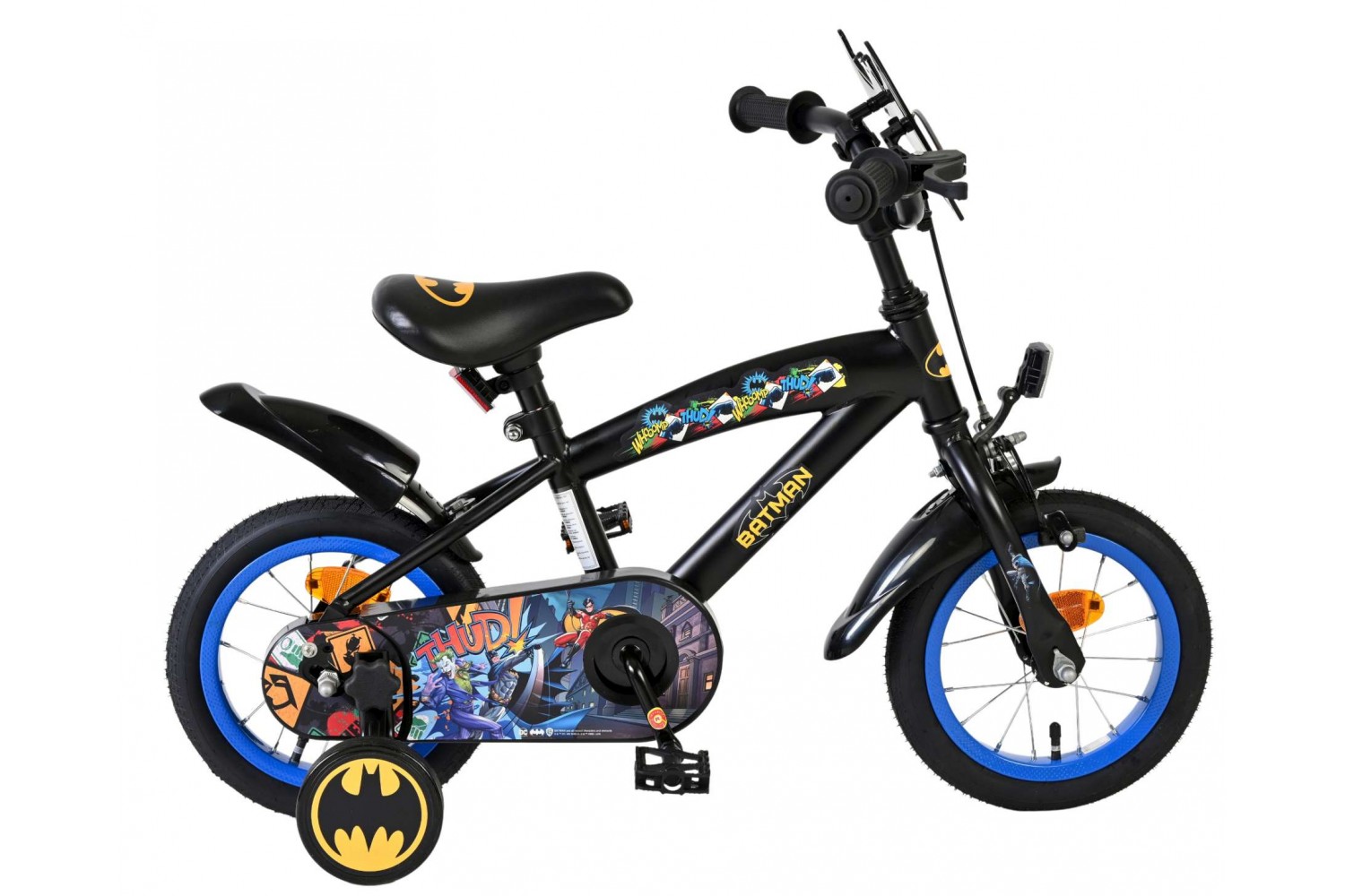 Batman Kinderfiets Jongens 12 inch Zwart
