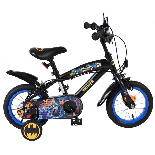 Batman Kinderfiets Jongens 12 inch Zwart Twee handremmen
