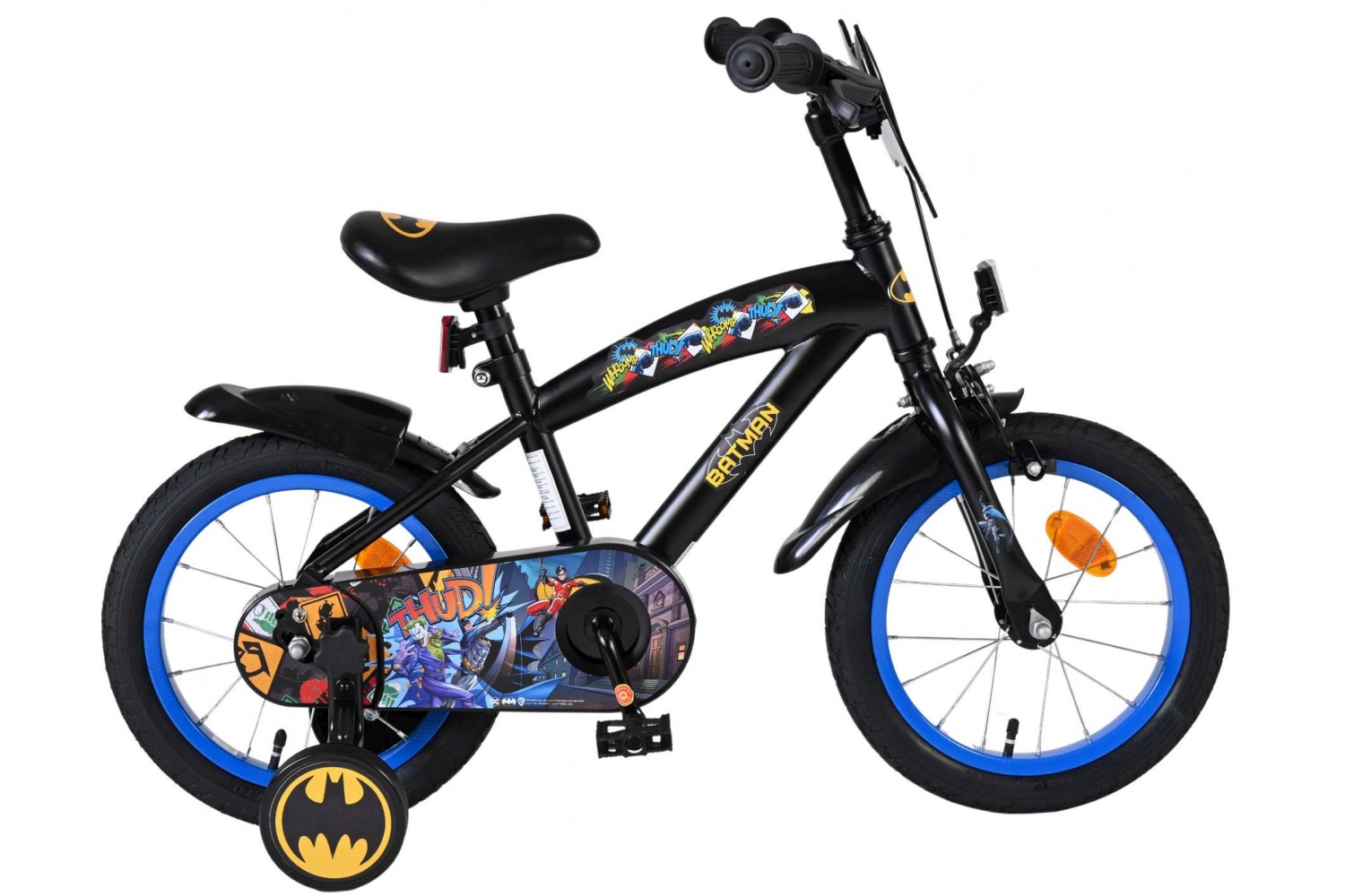 Batman Kinderfiets Jongens 14 inch Zwart