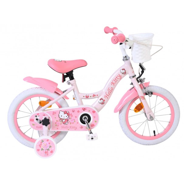 Hello Kitty Kinderfiets Meisjes 14 inch Roze Hello Kitty Kinderfiets Meisjes 14 inch Roze