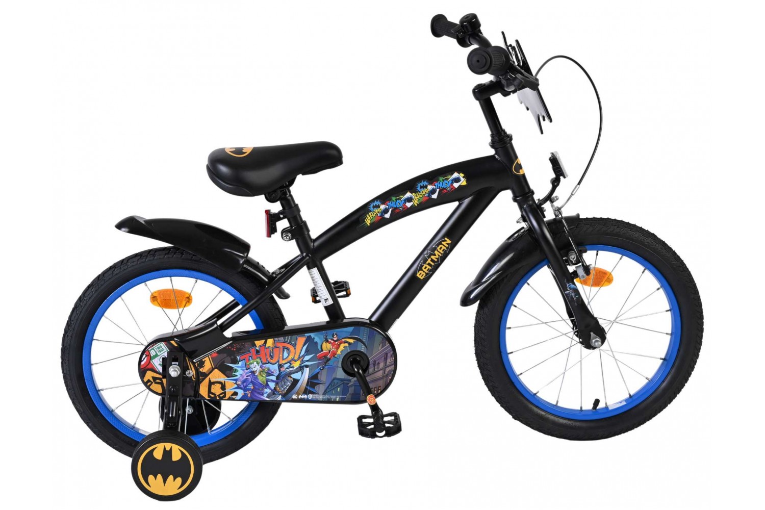 Batman Kinderfiets Jongens 16 inch Zwart