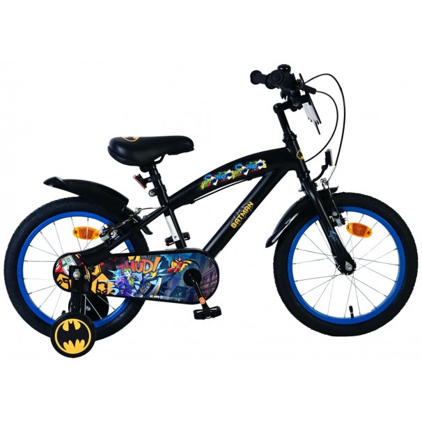 Batman Kinderfiets Jongens 16 inch Zwart 2 handremmen