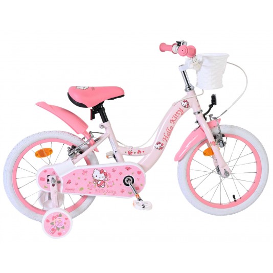 Hello Kitty Kinderfiets Meisjes 16 inch Roze Twee Handremmen