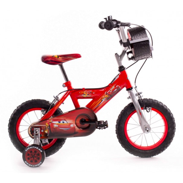 Disney Cars Kinderfiets Jongens 12 inch Twee handremmen
