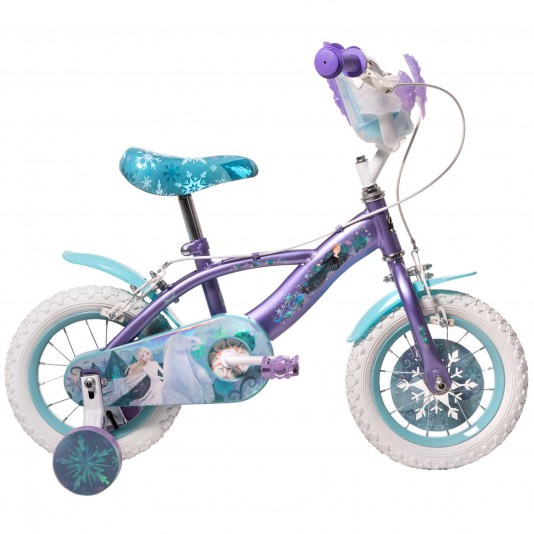 Disney Frozen 2 Kinderfiets Meisjes 12 inch Blauw/Paars Twee handremmen Disney Frozen 2 Kinderfiets Meisjes 12 inch Blauw/Paars Twee handremmen