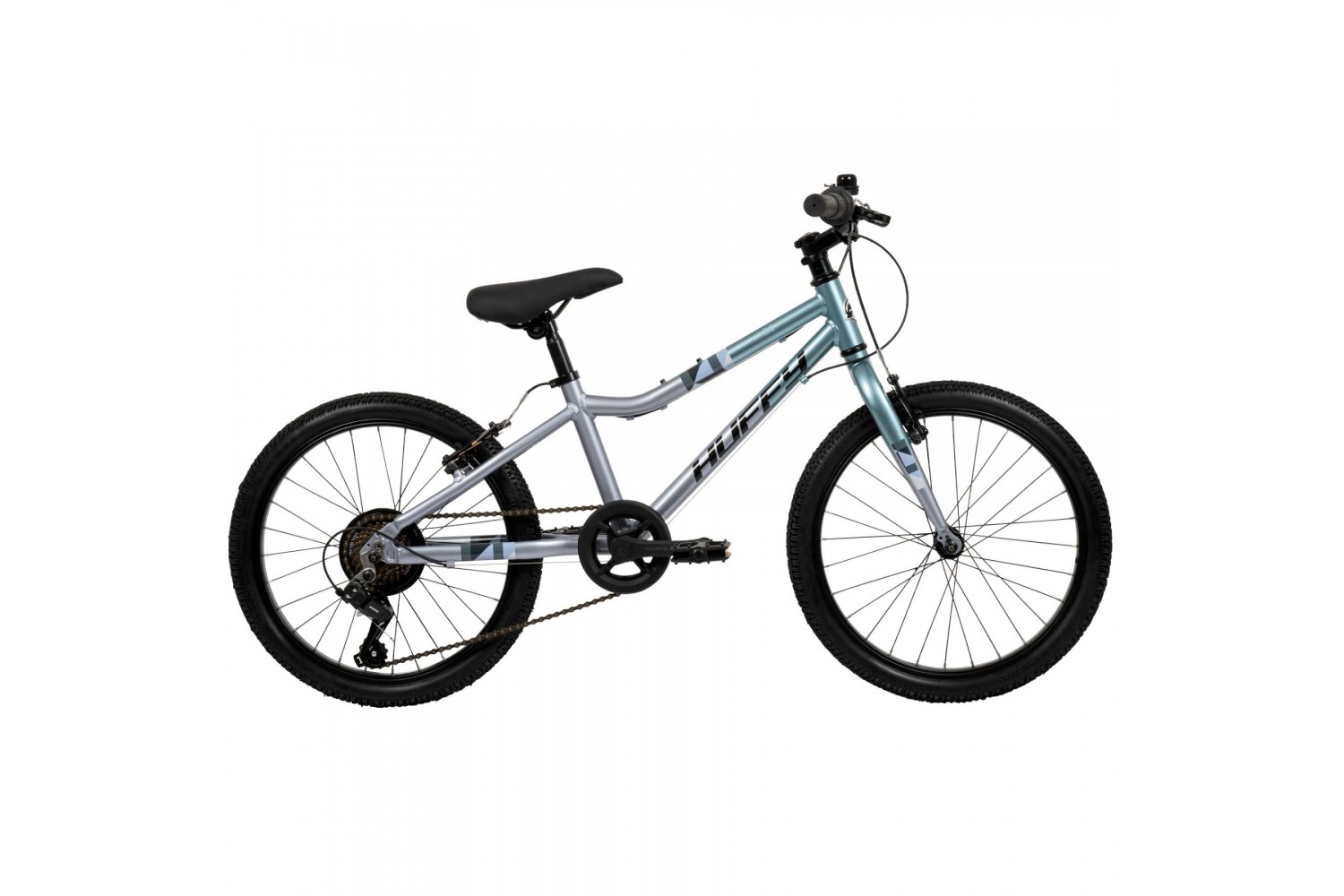 Literide Kinderfiets Jongens 20 inch Turquoise/Zilver Twee handremmen