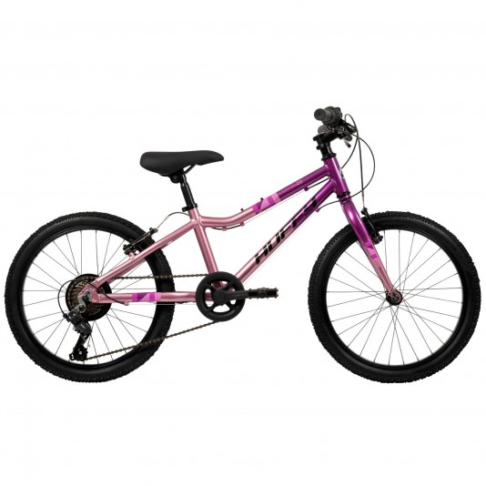 Literide Kinderfiets Meisjes 20 inch Paars/Roze Twee handremmen