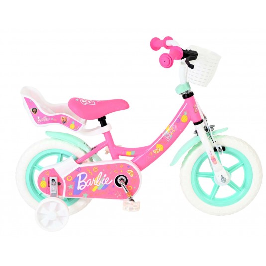 Barbie Kinderfiets Meisjes Mag Wheels 12 inch Roze