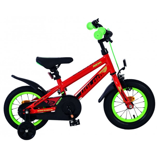 Volare Rocky Kinderfiets Jongens 12 inch Rood Twee handremmen