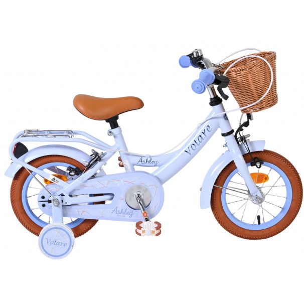 Volare Ashley Kinderfiets Meisjes 12 inch Pastel Blauw Twee handremmen