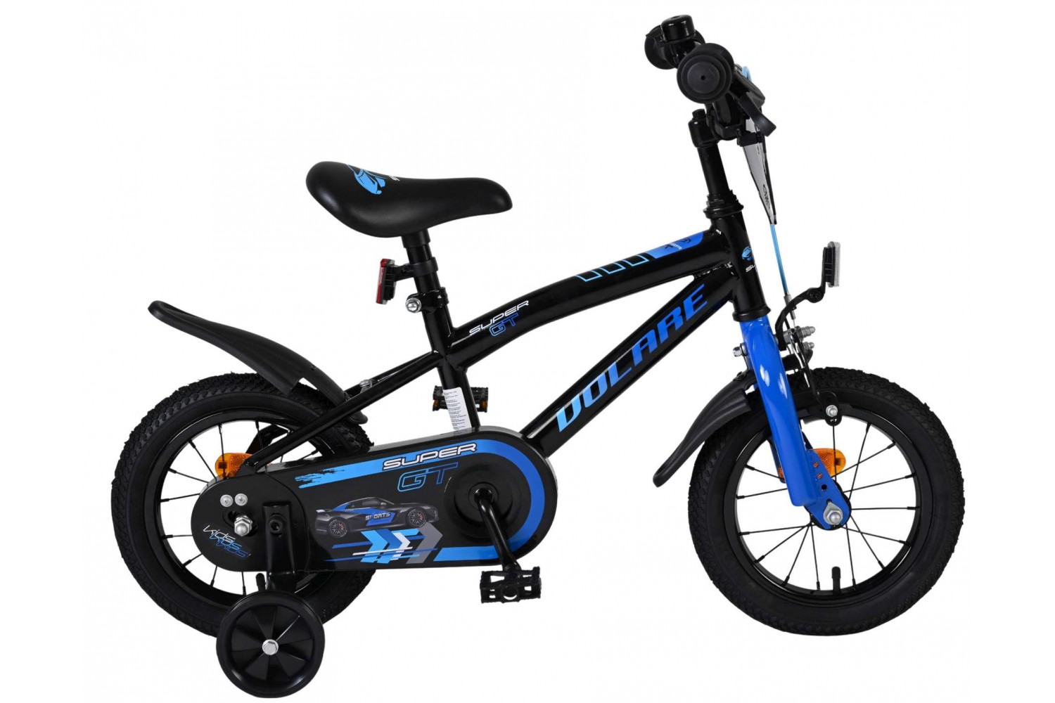 Volare Super GT Kinderfiets Jongens 12 inch Blauw