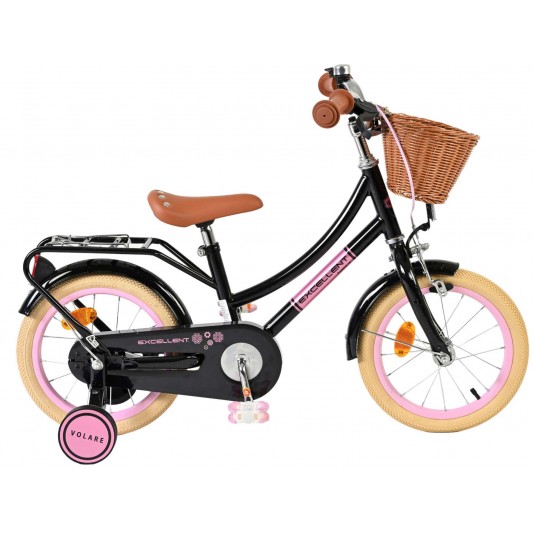 Volare Excellent Kinderfiets Meisjes 14 inch Zwart