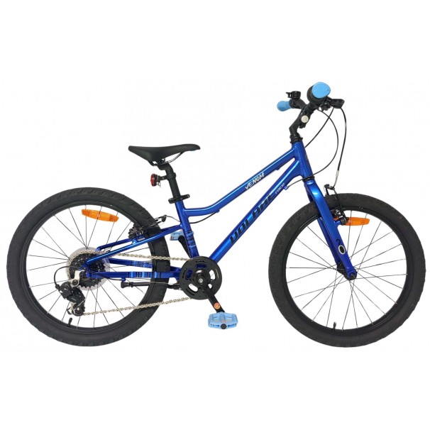 Volare Venom Kinderfiets Jongens 14 inch Blauw Twee handremmen Volare Venom Kinderfiets Jongens 14 inch Blauw Twee handremmen