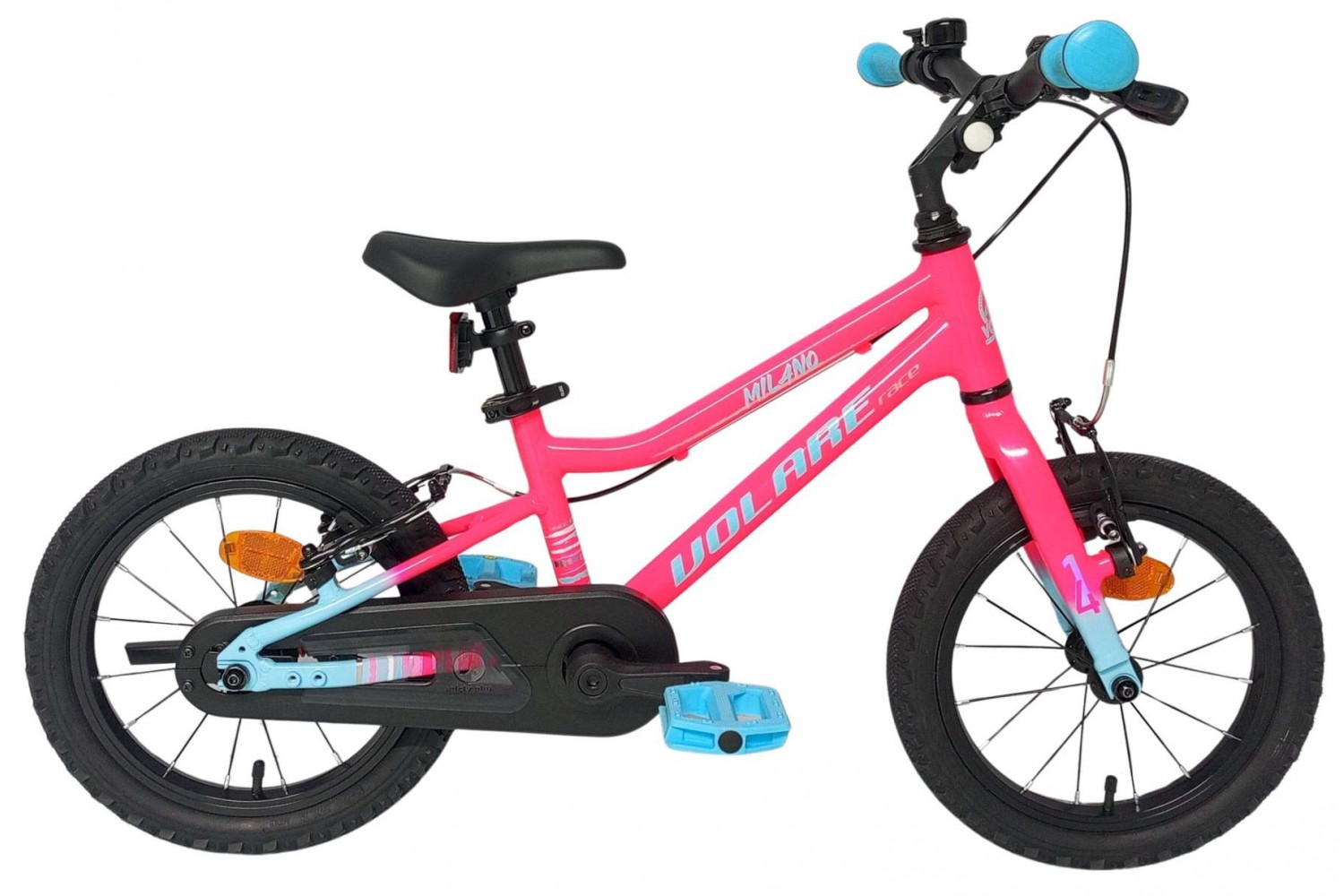 Volare Milano Kinderfiets Meisjes 14 inch Roze