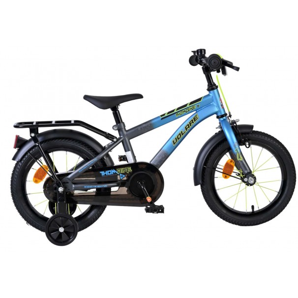 Volare Thombike Kinderfiets Jongens 14 inch Blauw/Grijs Volare Thombike Kinderfiets Jongens 14 inch Blauw/Grijs